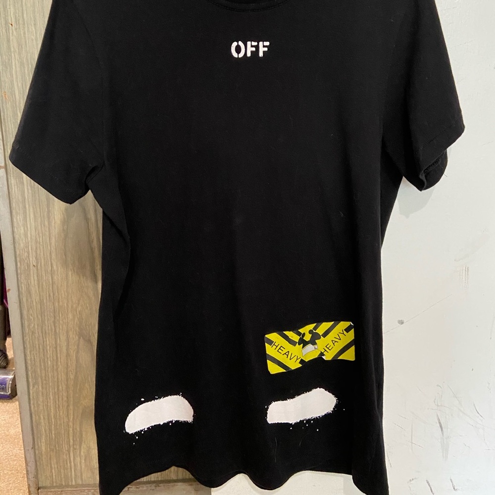 Off-white SS17 Mirror Mirror Spray Paint Tshirt